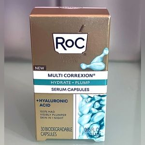 ROC MULTI CORREXION® HYDRATE + PLUMP SERUM CAPSULES.    NIB